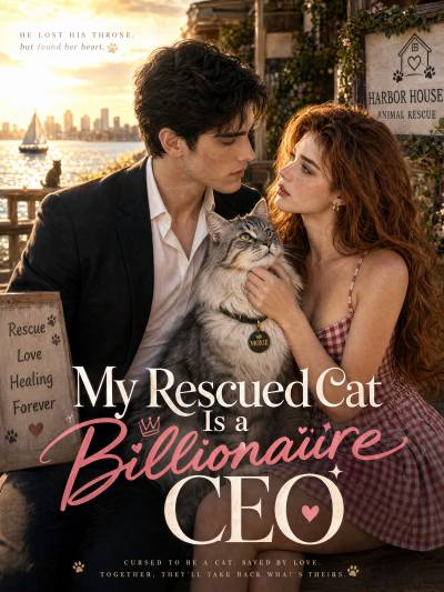 Poster My Rescued Cat Is a Billionaire CEO