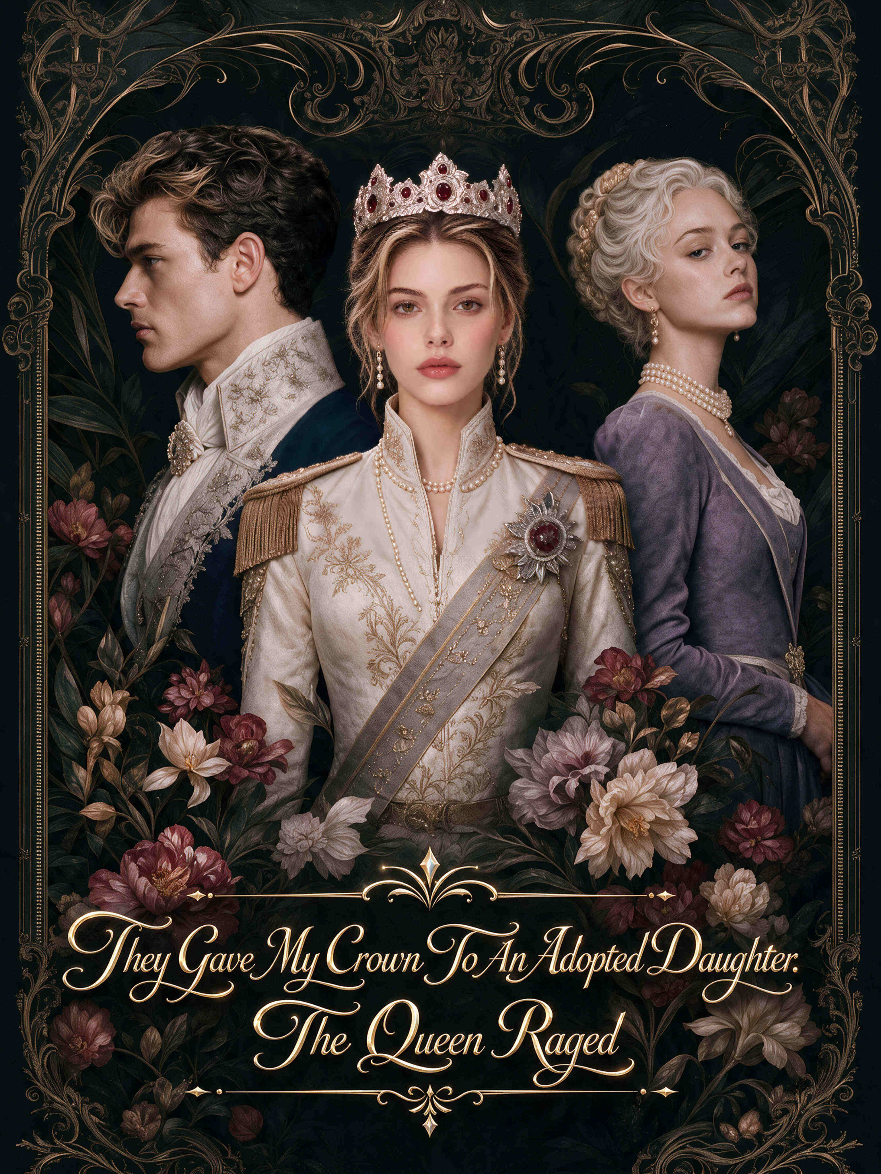 Poster They Gave My Crown To An Adopted Daughter. The Queen Raged
