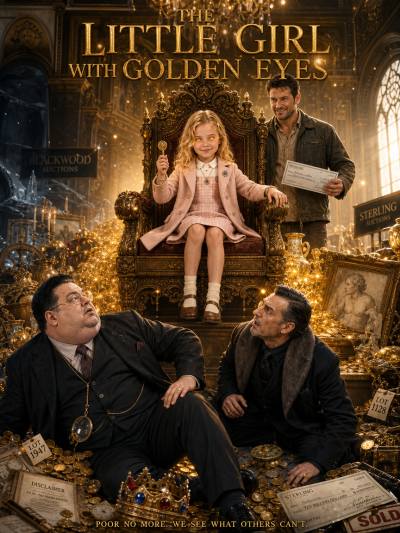 Poster The Little Girl With Golden Eyes
